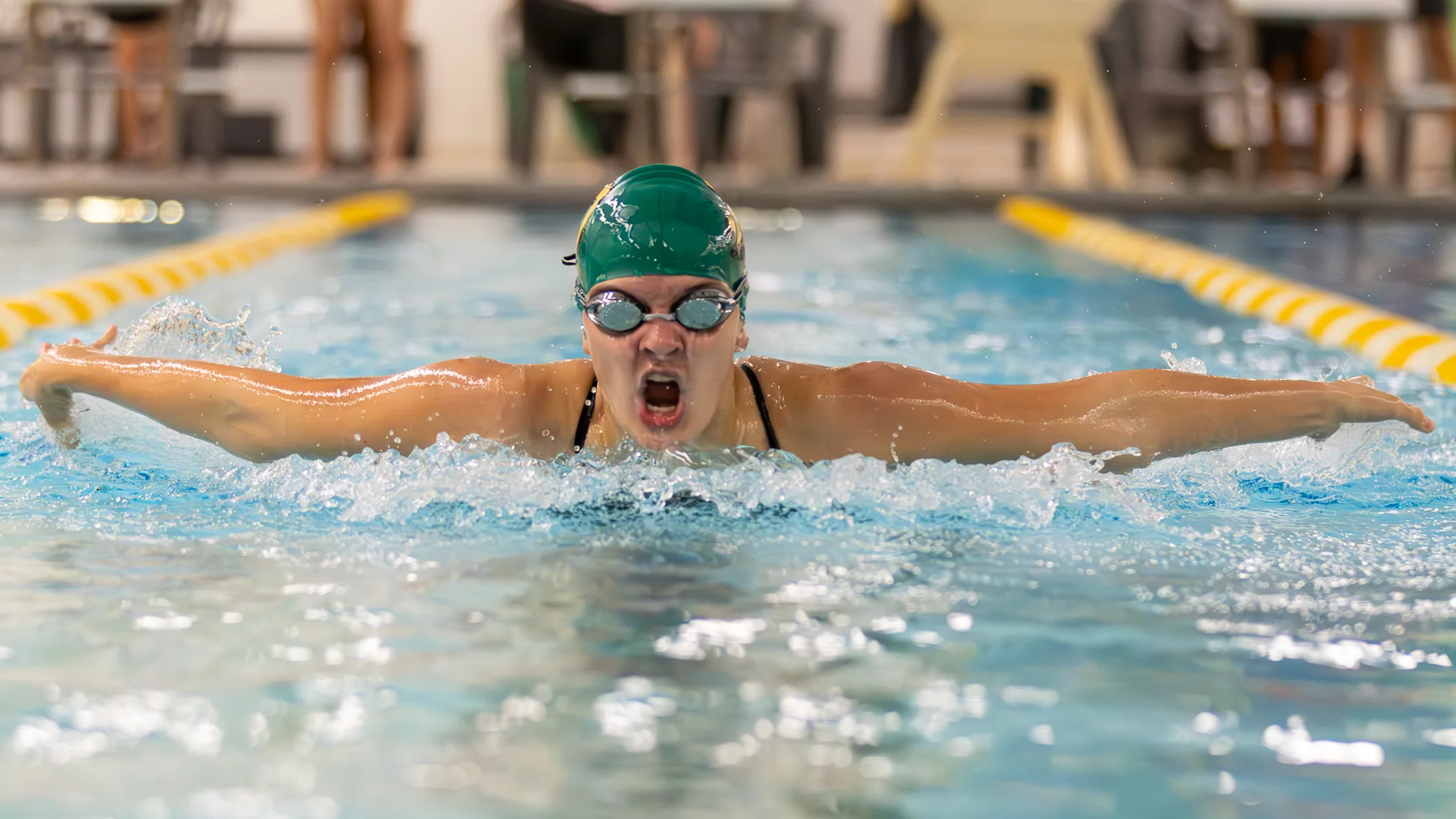 James Wiseman sports photography — swimmer mid-stroke